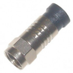 Connecteur coaxial snap-n-seal RG6