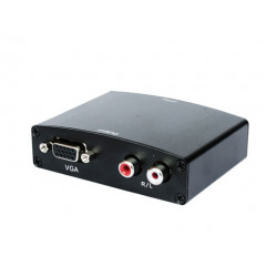 Convertisseur HDMI à VGA-R/L audio