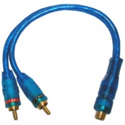 Câble adapteur RCA en Y 